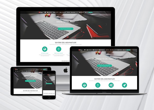 Ajans Hazır Web Sitesi Satış Paketi