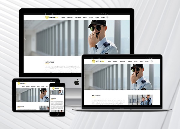 Güvenlik Firması Web Sitesi