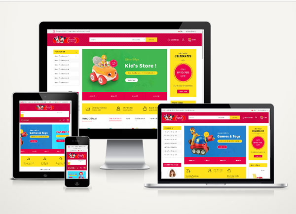 E-Ticaret Oyuncakcı Tanıtım Sitesi